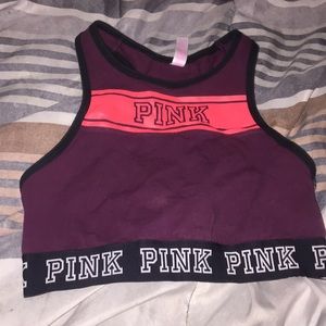 Victoria secret pink crop top